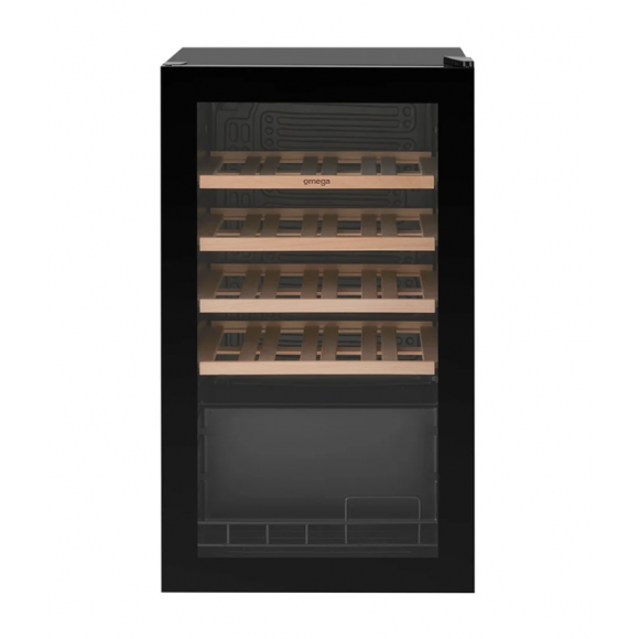 OCWFS34SB Omega 34 Bottle Freestanding Wine Cabinet